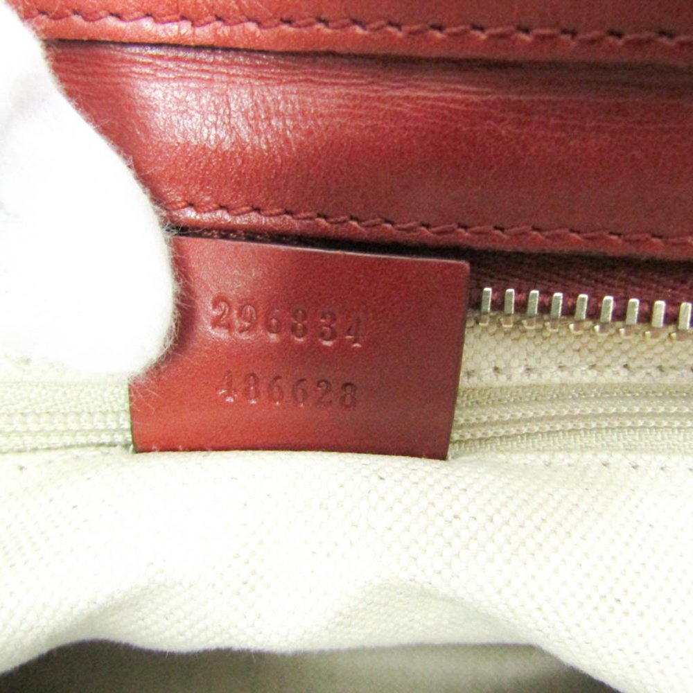 GUCCI Brown Leather Shoulder Bag - Picture 15 of 16